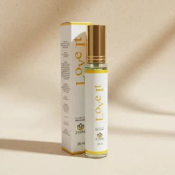 PERFUME IMPORTADO FEMININO LOVE IT ZYONE 10ML E 28ML FLORAL BRANCO BEM FEMININO