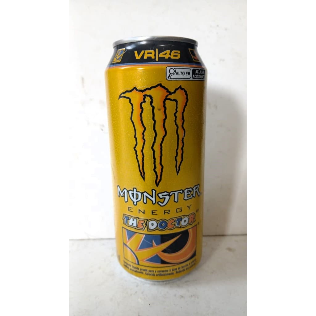 Lata Energético Monster VAZIA - The Doctor