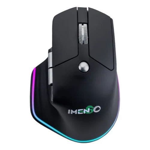 Mouse Ergonômico Sem Fio 2.4G 3200DPI Gamer RGB Imenso para PC Notebook