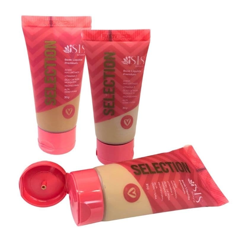 Base Líquida Premium Selection - Isis Make-Up vegana