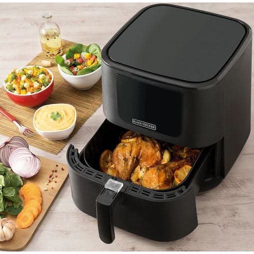 Air Fryer, Fritadeira Elétrica Digital, sem Óleo, com Capacidade de 7L
