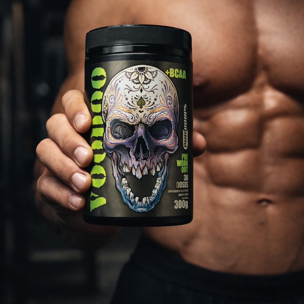 Pré-Treino Voodo - 300g - Pro Corps (Sabor Limão)
