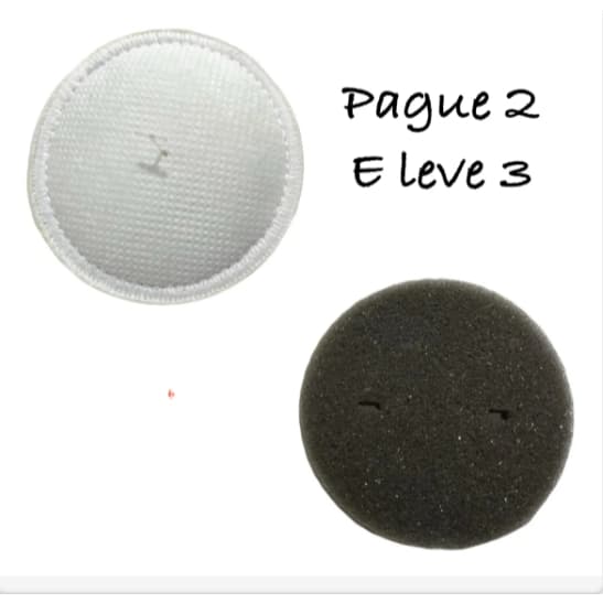 2kits Filtro Hepa + Espuma Aspirador Philcopas 1600 P