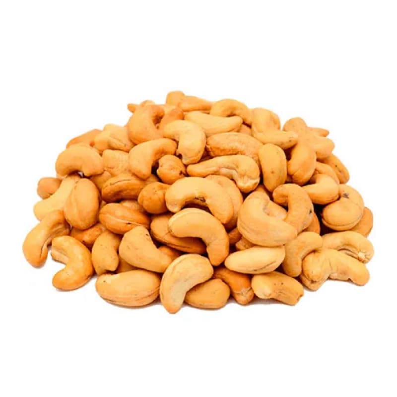 Castanha de Caju SLW1 Torrada com Sal Premium Inteira Crocante Selecionada Snack Saudável e Saboroso