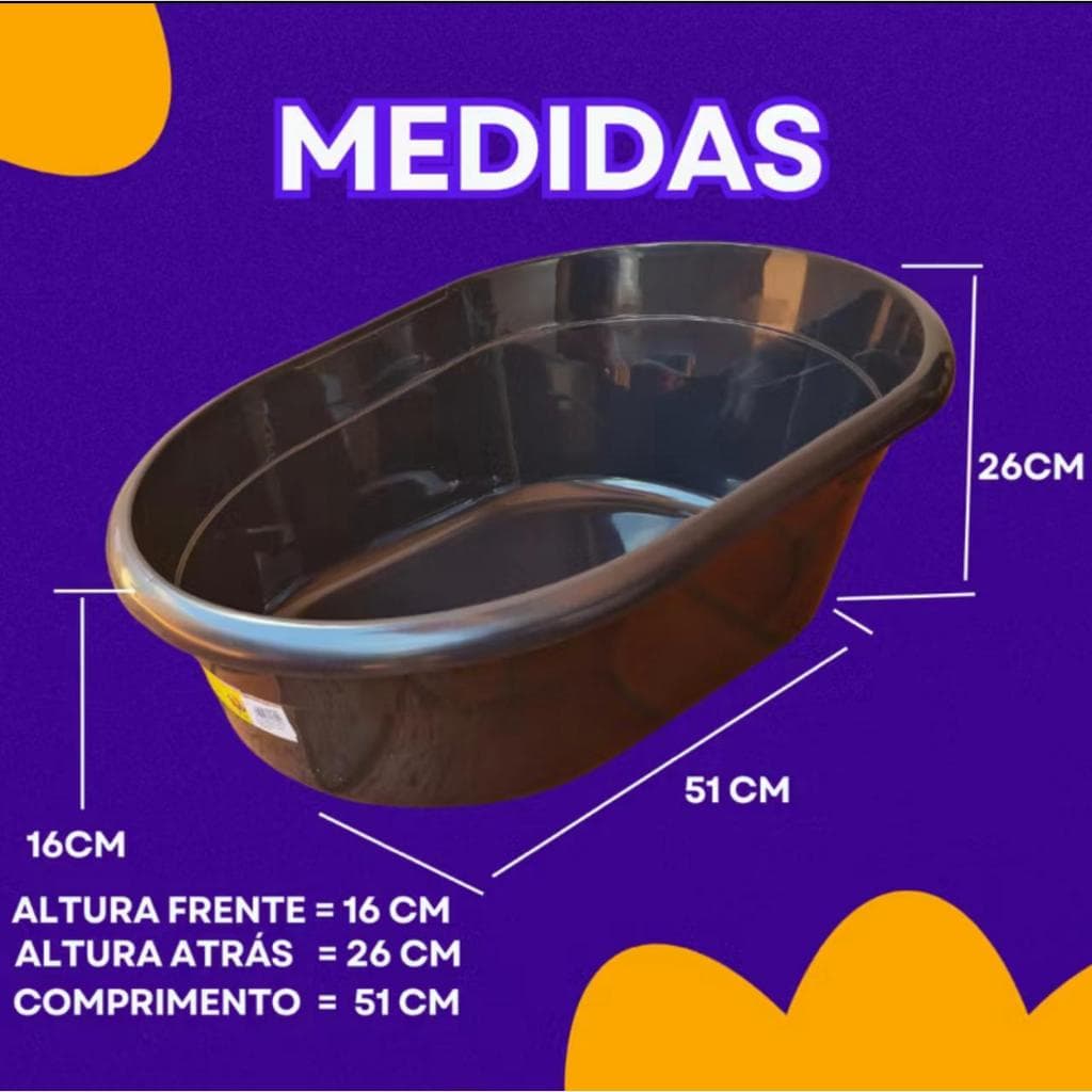 Kit Bandeja Higiênica para Gatos Gigante Glamour Furacão Pet  Para Areia Sanitária Grande + Pazinha