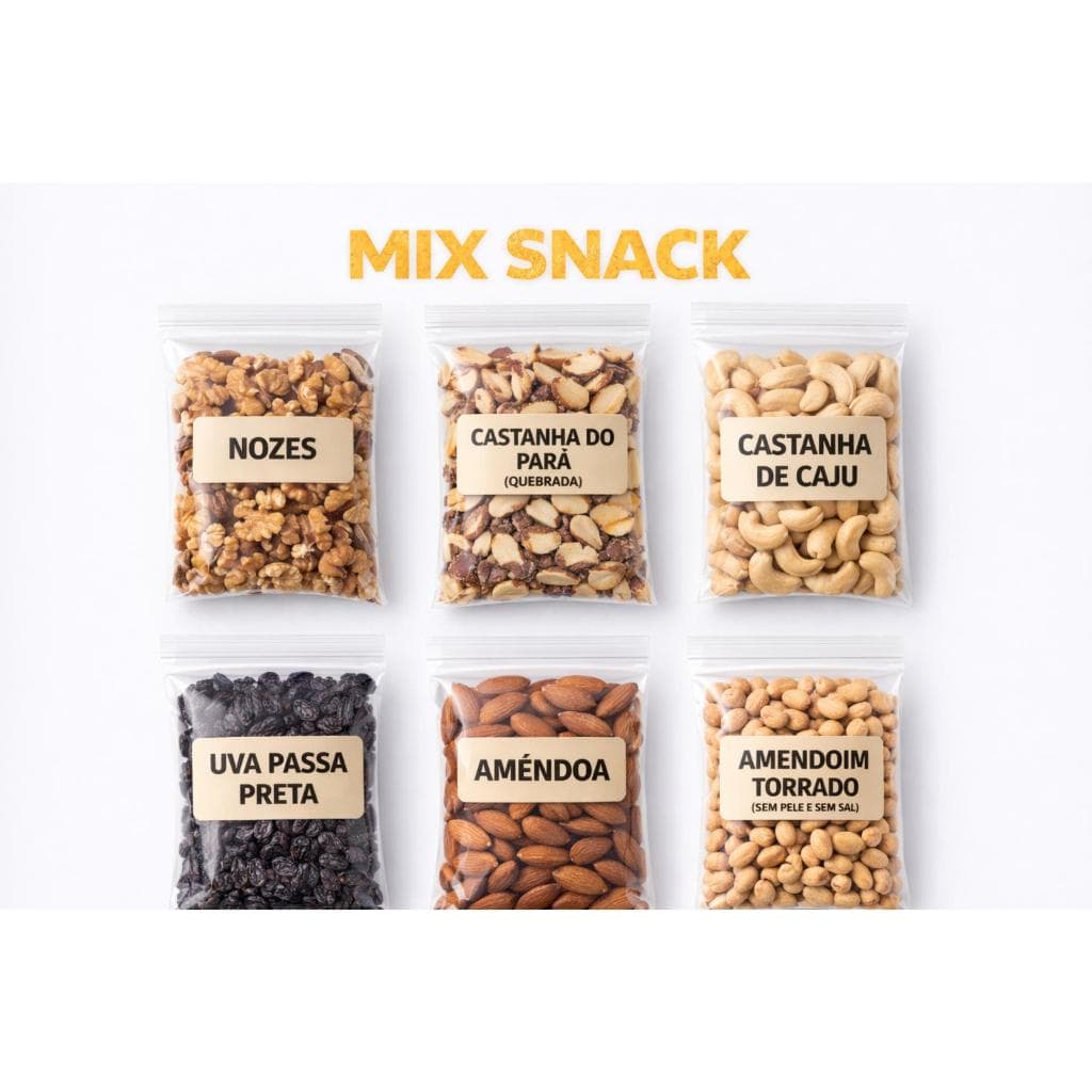 Mix Snack Premium - 330G Lanche Saudavel
