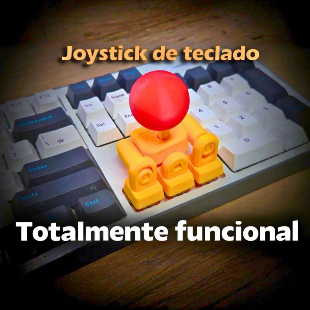 Joystick para Teclado Mecânico Gamer WASD ou Setas Keycap MX Controle Direcional Custom Setup Gamer