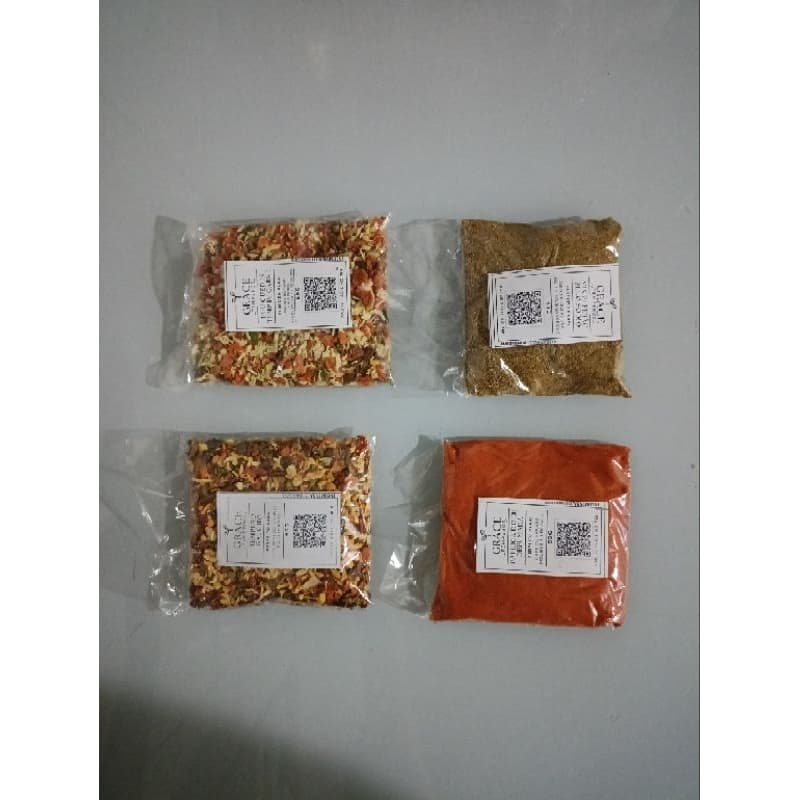 Kit Tempero 6 variedades condimentos para comida