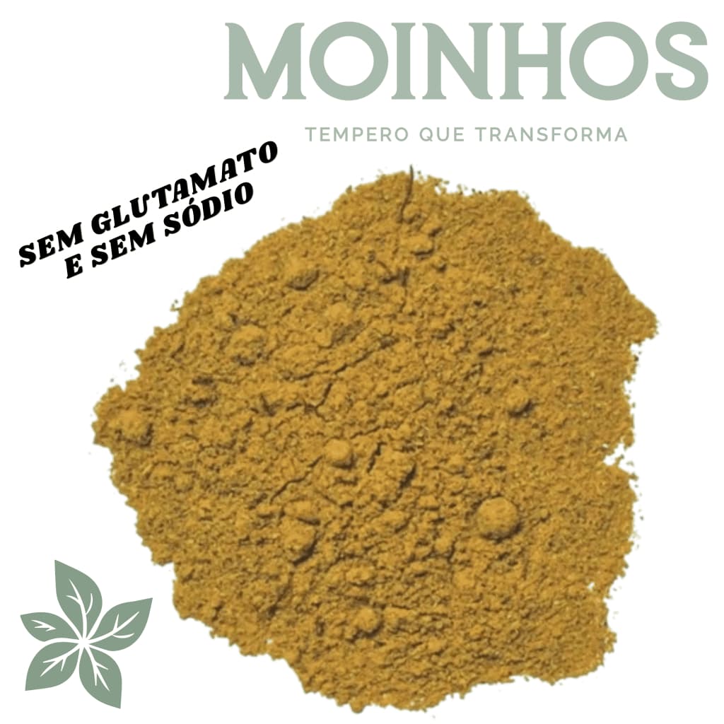 Tempero Saudável Natural | Sem Adição de Sódio e Sem Glutamato Monossódico