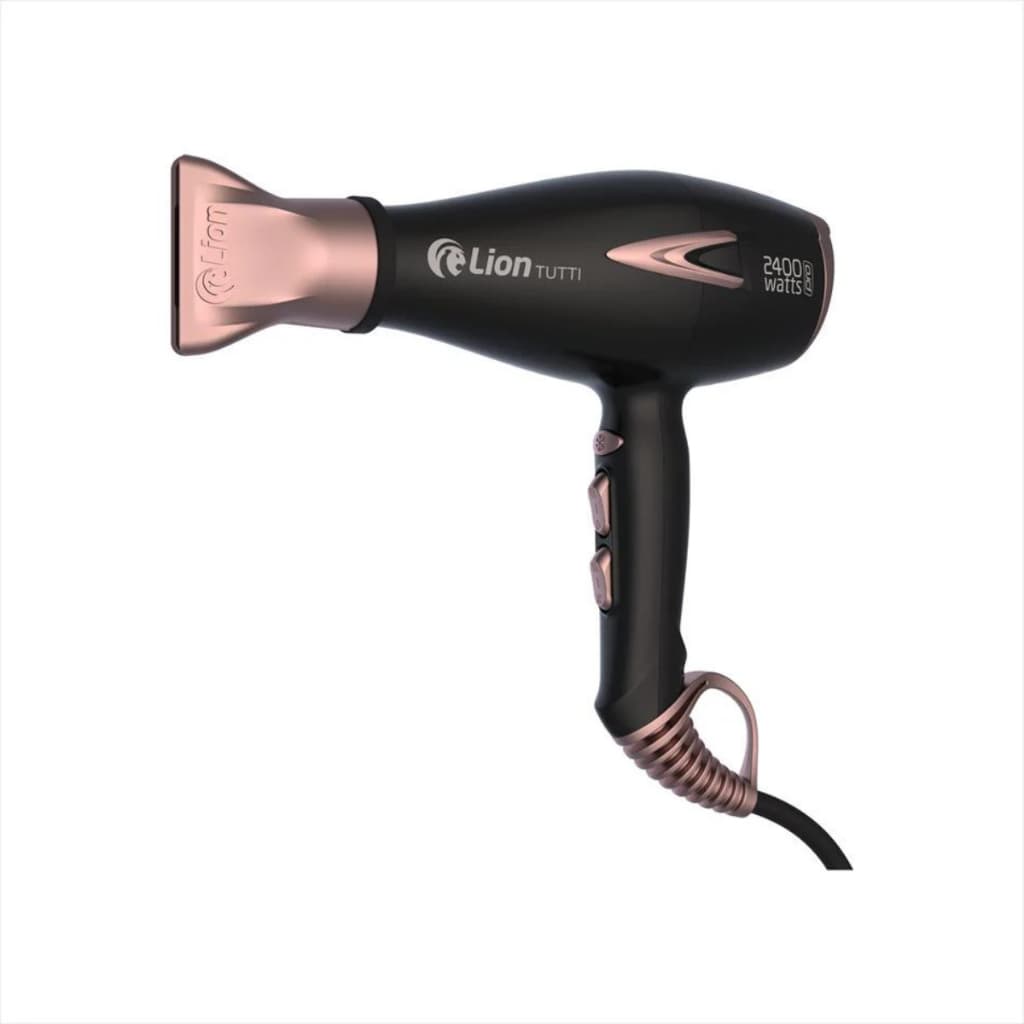 Secador De Cabelo Profissional 2400w Lion Tutti Ion