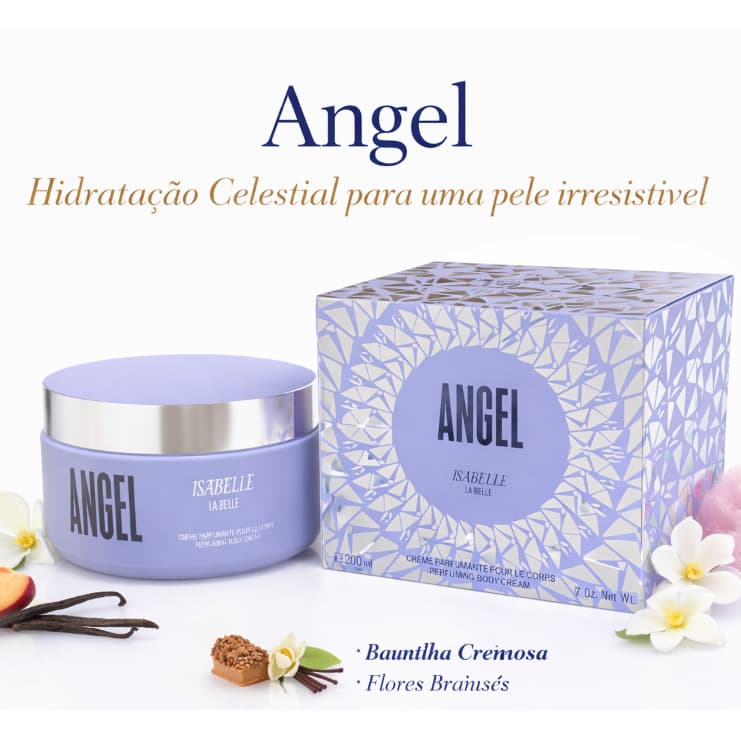 Creme Hidratante Corporal ANGEL 200g Pasta - Isabelle la Belle