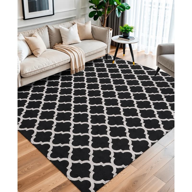 Tapete 3,00 M X 2,00 M Diversas Estampas Antiderrapante Clean Moderno Para Sala Quarto Escritório