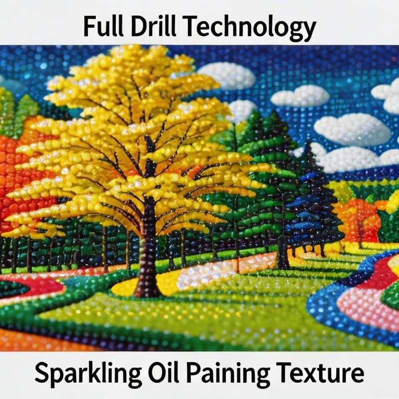 Kit Pintura De Diamante 5D 120x40cm Diamond Painting DIY No Brasil