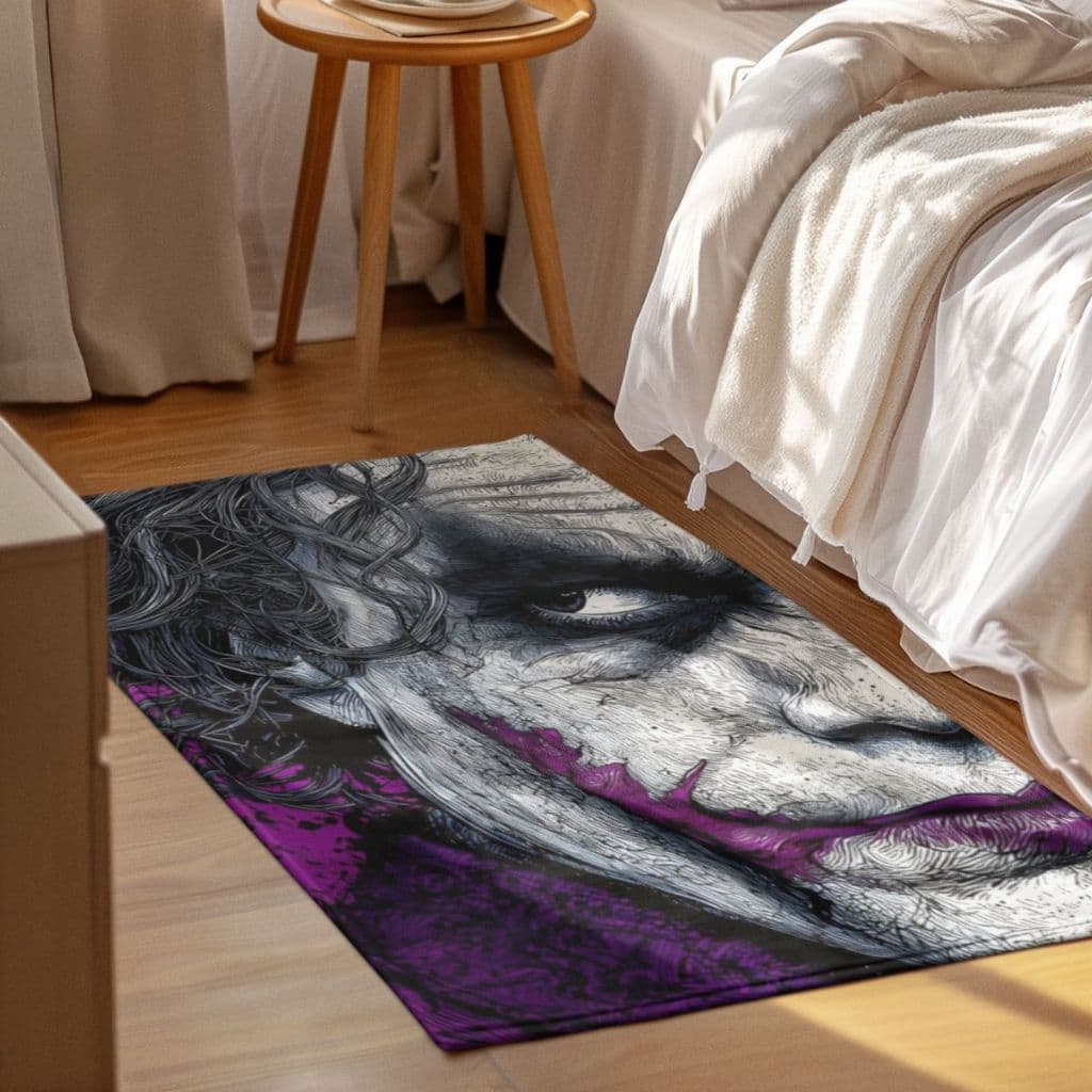 Tapete Sala Quarto Grande 118x70cm Decoração Antiderrapante Macio Coringa