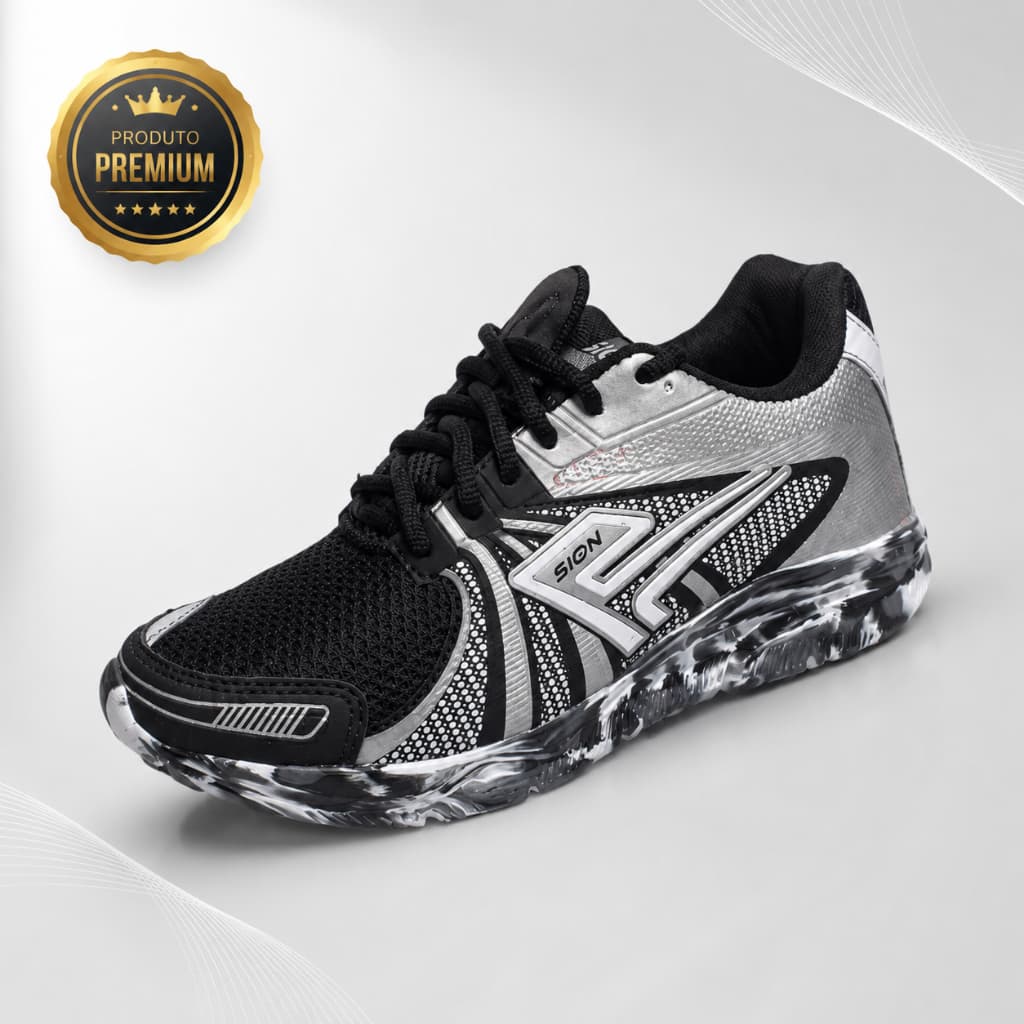 Tênis Esportivo Caminhada Corrida Academia Confortável Leve Respirável Treino Casual Fitness Moderno