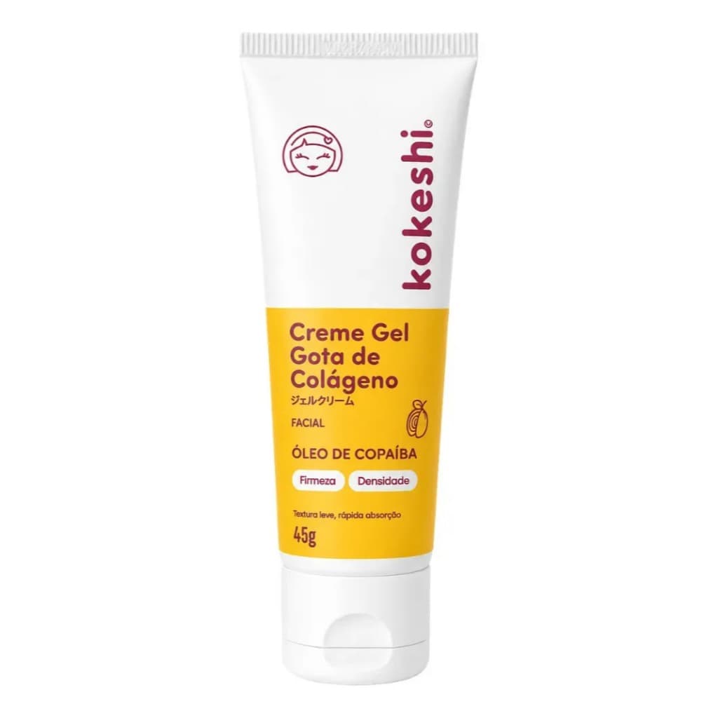 Creme Gel Gota de Colágeno Copaíba Kokeshi 45g