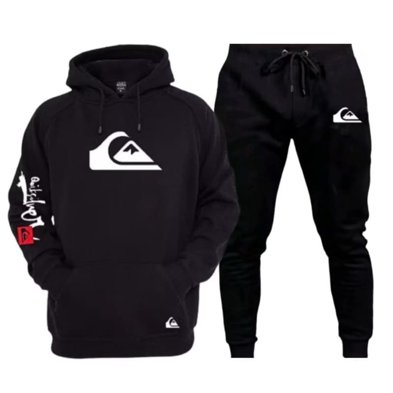 Conjunto Premium Quiksilver Moletom Canguru e Calça moletom