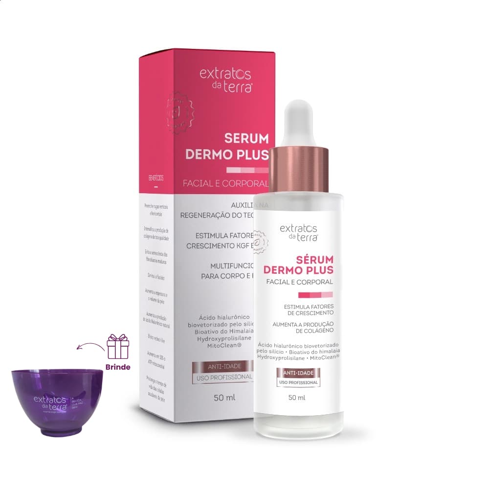 Sérum para Microagulhamento Facial e Corporal Dermo Plus 50 ml Anti idade