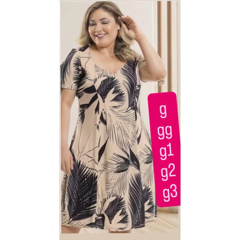 vestido nesgado  rodado tecido suplex 44/46/48/50/52/54 g gg g1