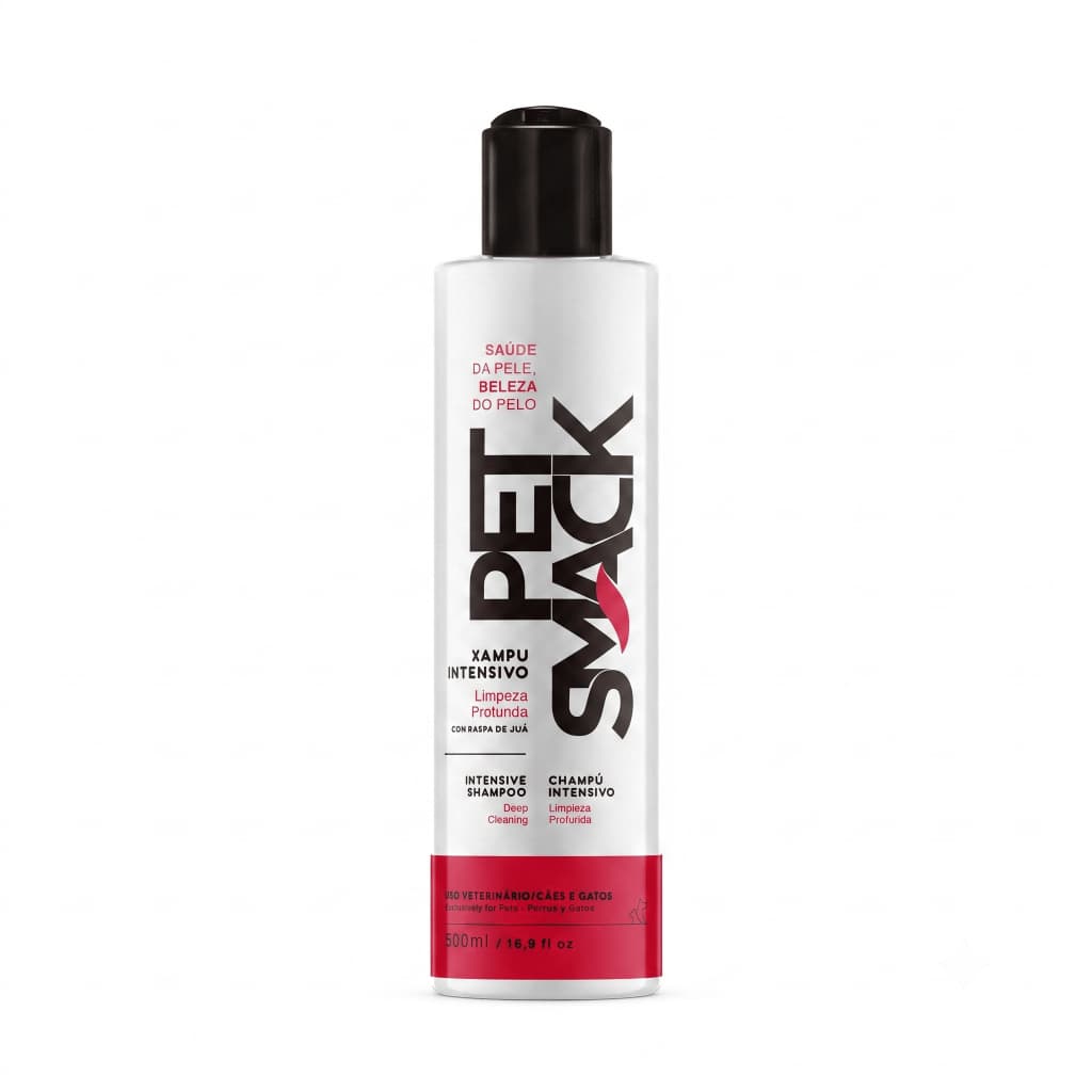 Pet Smack Shampoo Intensivo 500ml Limpeza Profunda para Cães e Gatos Centagro