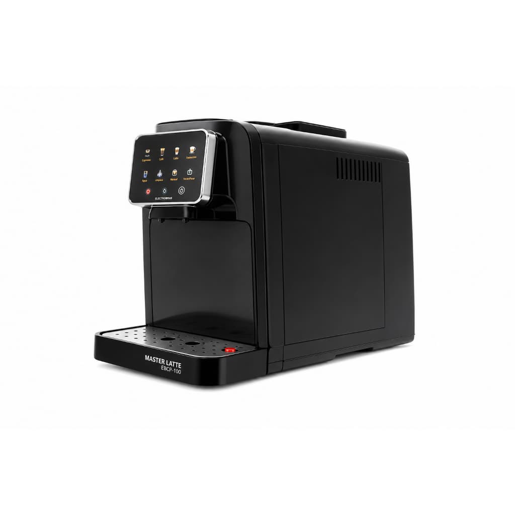 Cafeteira Automática ElectroBras Master Latte EBCP-100 220V | Máquina de Café Expresso com Painel Touch