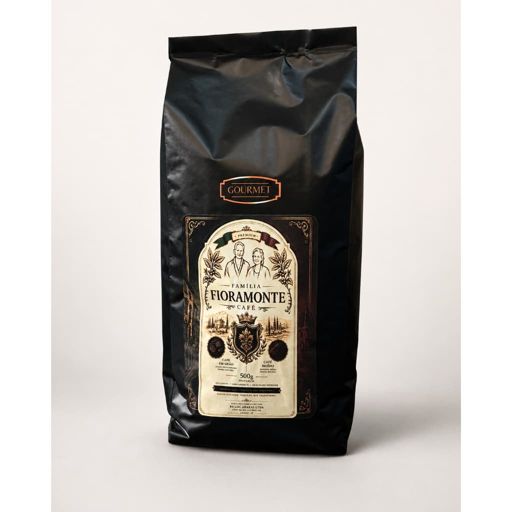 Café Gourmet em Grãos Família Fioramonte – 500g