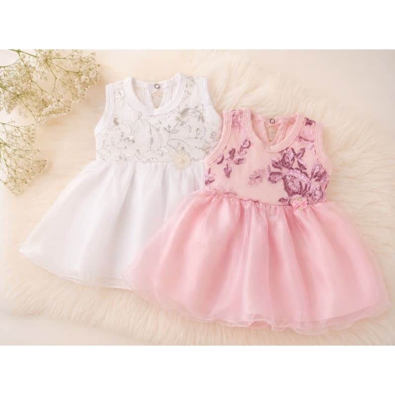 Vestido Bebê Menina Infantil Festa Batizado Casamento Aniversário Roupa Social P ao GG