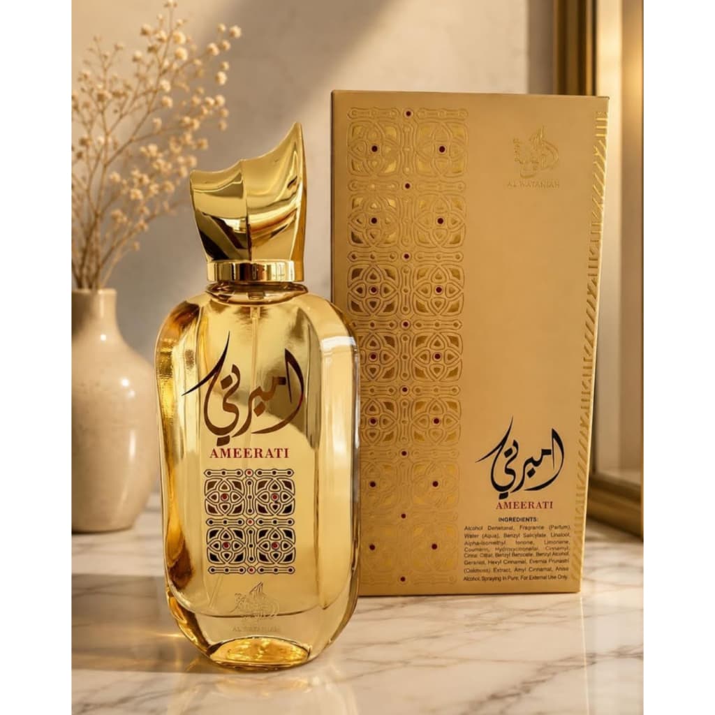 Perfume Ameerati Al Wataniah 100ml Eau de Parfum Feminino Unissex- Perfume Importado Original