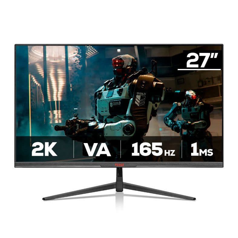 Monitor Gamer Pichau Centauri Pulse 27B 27" QHD 165Hz 1ms VA FreeSync HDR HDMI/DP