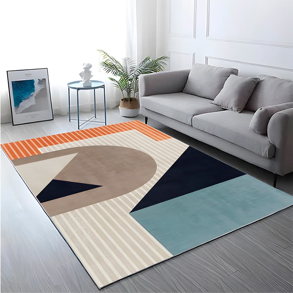 Tapete Sala e Quarto Luxo Macio Velvet Belga Antiderrapante 2,00m X 1,40m 01 Peça