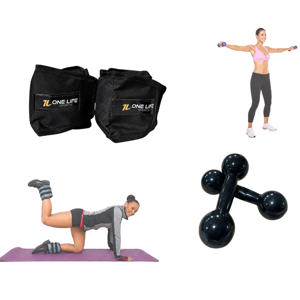 Kit Caneleira Profissional 2kg Par Halter 2kg Musculação Academia Treino Fortalecimento de braços