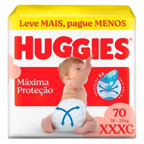 Huggies Supreme Care XXXG 70 unidades