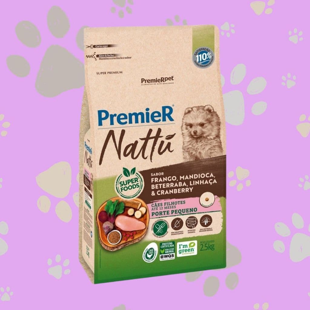 Ração para Cachorros Filhotes de Raças Pequenas 2,5kg - Premier