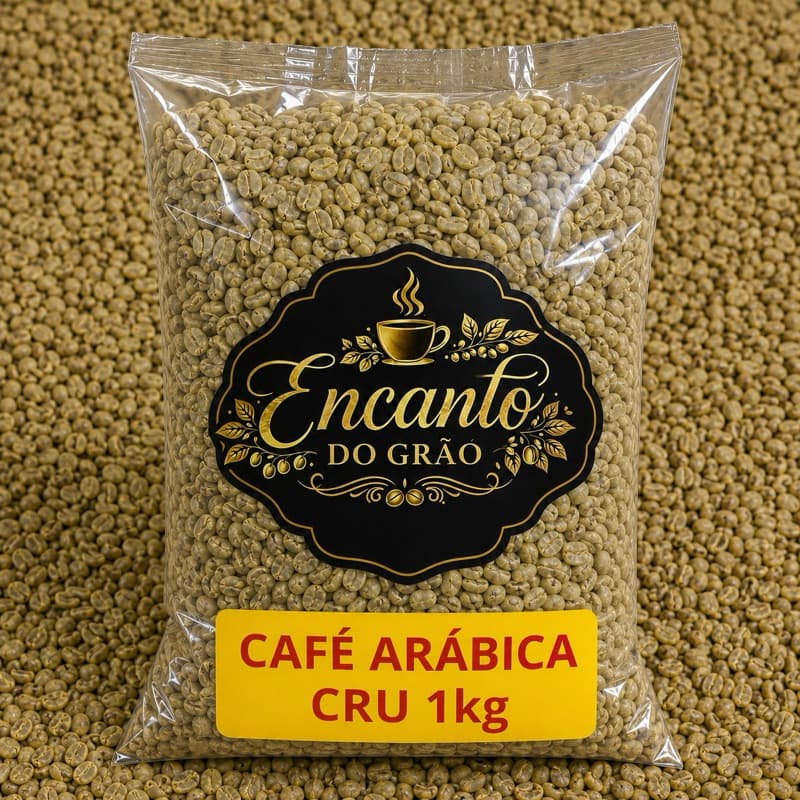 Café em grão cru, 100% arabico para você torrar em casa☕️