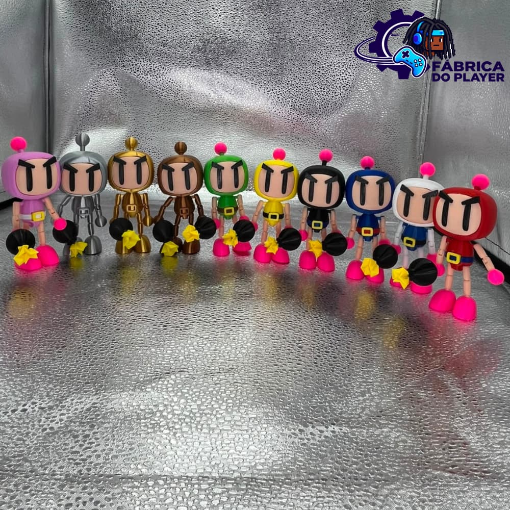 Dummy Bomberman Boneco Articulado