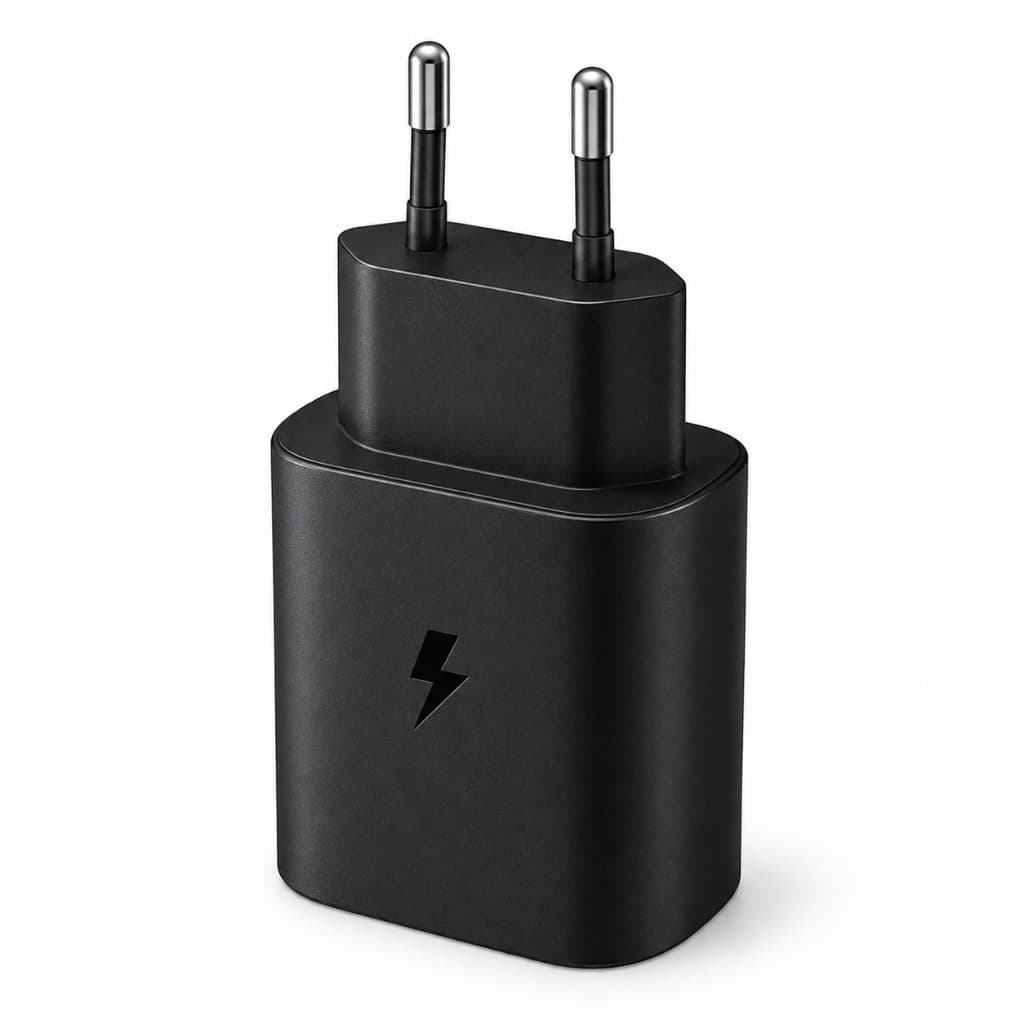 Carregador Adaptador 25W USB-C Tipo C Super Rápido PD para Celular Tablet e Dispositivos Tipo-C