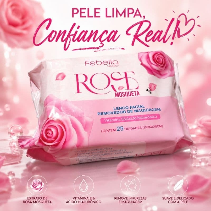 Lenço Umedecido Bebê e Adulto Hipoalergênico para Pele Sensível – Higiene e Demaquilante