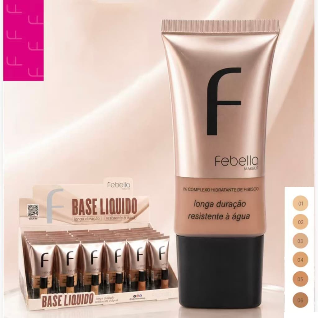 Base Líquida FEBELLA alta cobertura BB5046