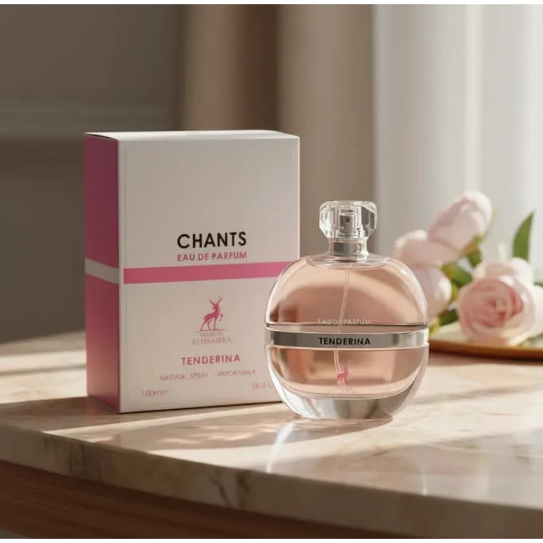 Perfume Maison Alhambra Chants Tenderina Feminino EDP 100ml Original Importado