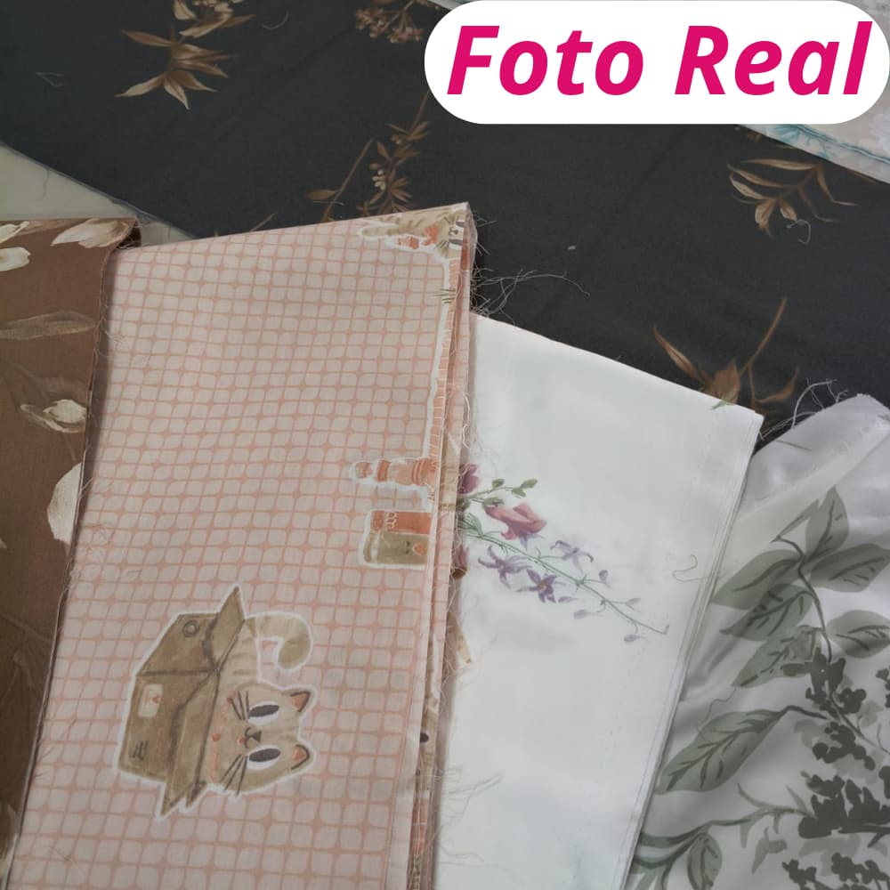 Faixas de Percal Tecido Premium 100% Algodão Para Artesanato, Patchwork, Fronhas, Costura Criativa, Infantil e Linha Pet