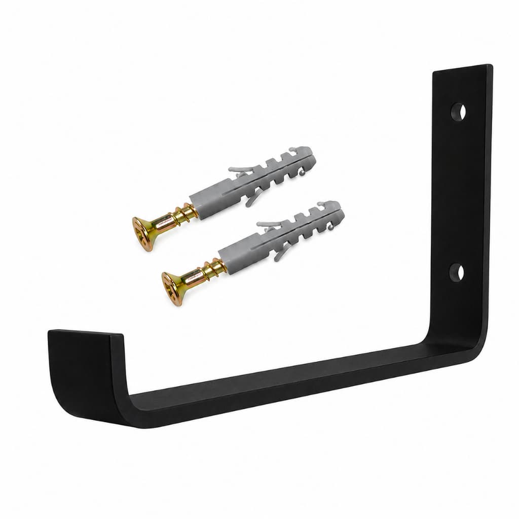 kit Suportes Mão Francesa Invertida Reforçada 35cm Prateleira Parede, Multiuso - ALLMETAL