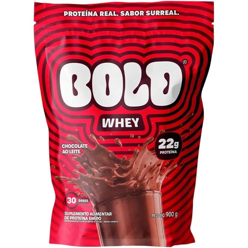 WHEY PROTEIN 3W - BOLD WHEY (900g) - Sabor: Chocolate ao Leite