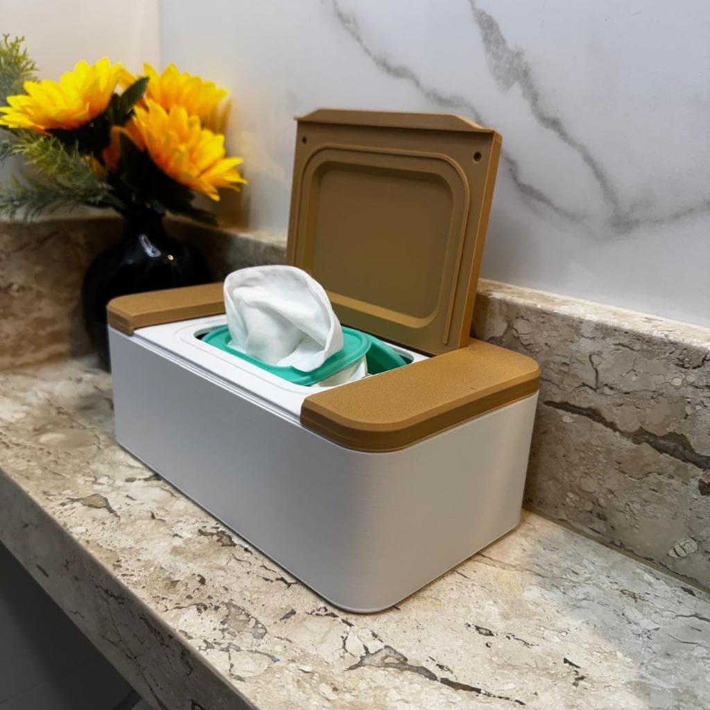 Porta Lenços Umedecidos Decorativo Organizador de Lenços Bebê