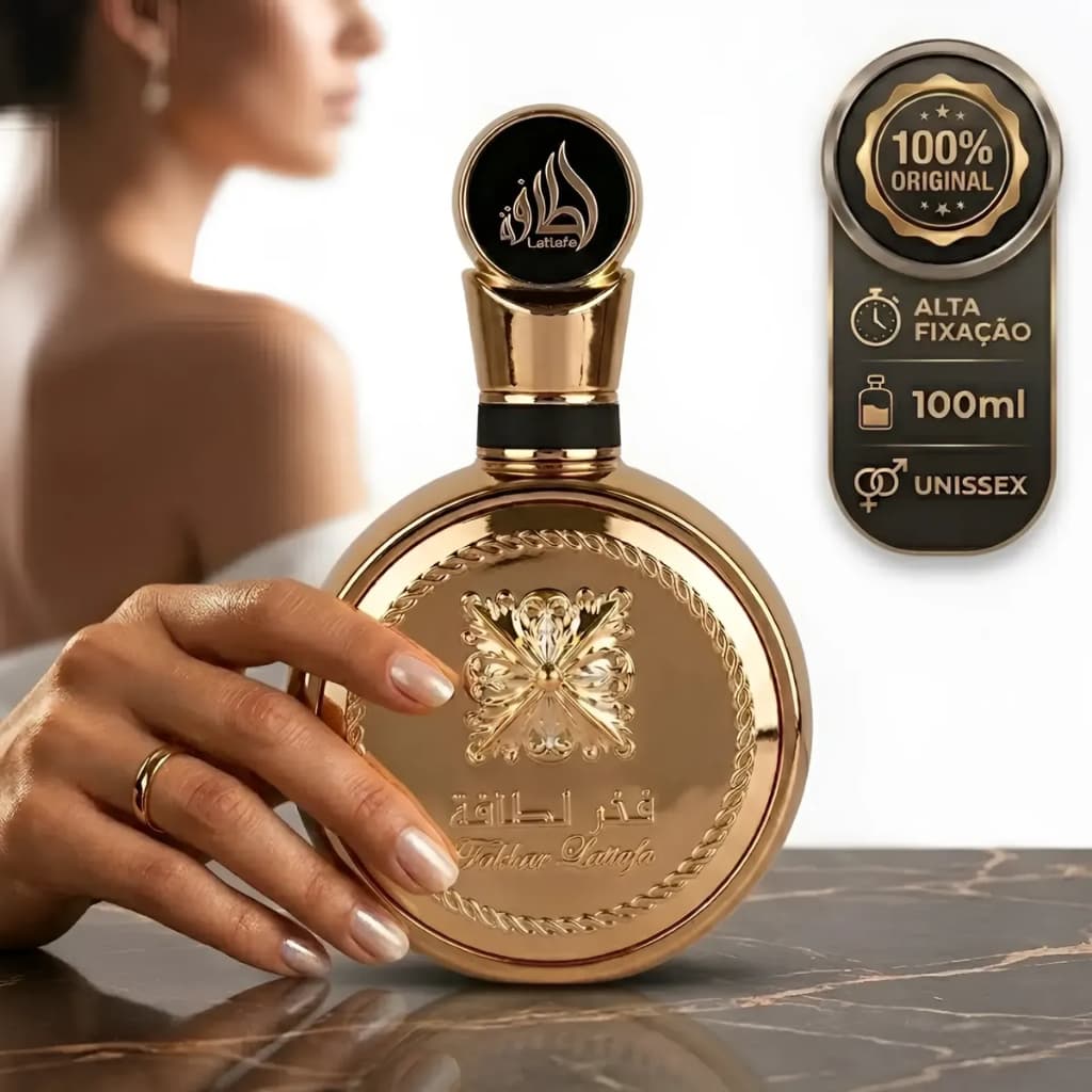 Perfume Árabe Masculino Importado Fakhar Gold  Original-100 ML -Alta Fixação!