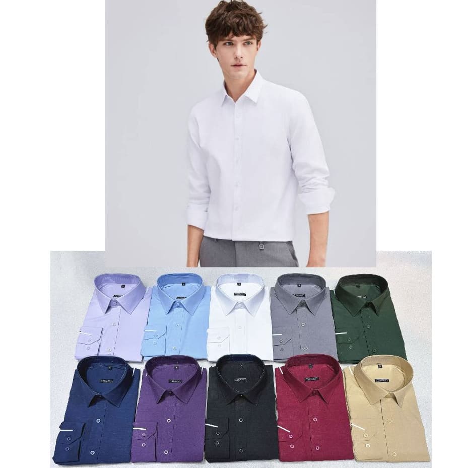 Camisa Social Masculina Slim Fit Mesclada Manga Longa Casual Social Casamento Padrinhos Noivos Congresso
