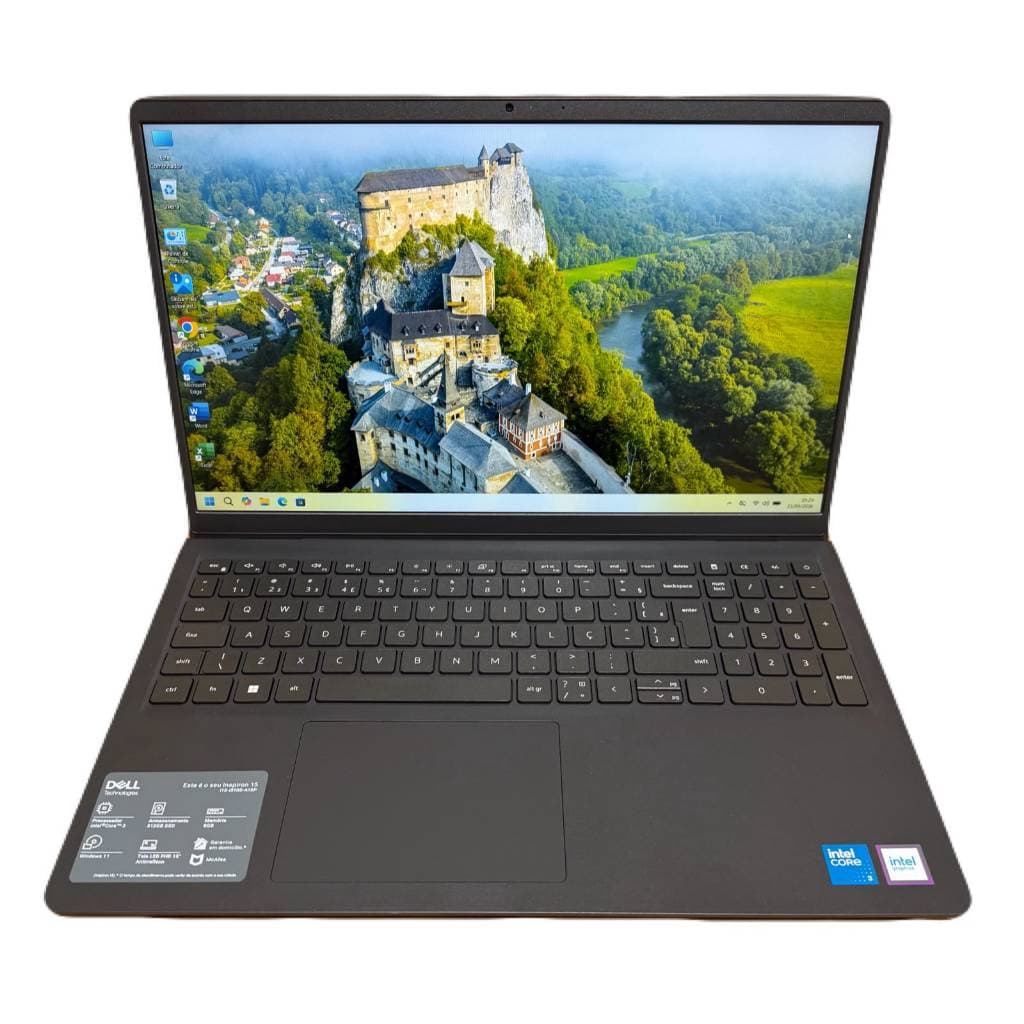 Notebook Dell Intel Core 3 14°gen 8 Gb Ddr4 Ssd 512gb Win 11 Vitrine