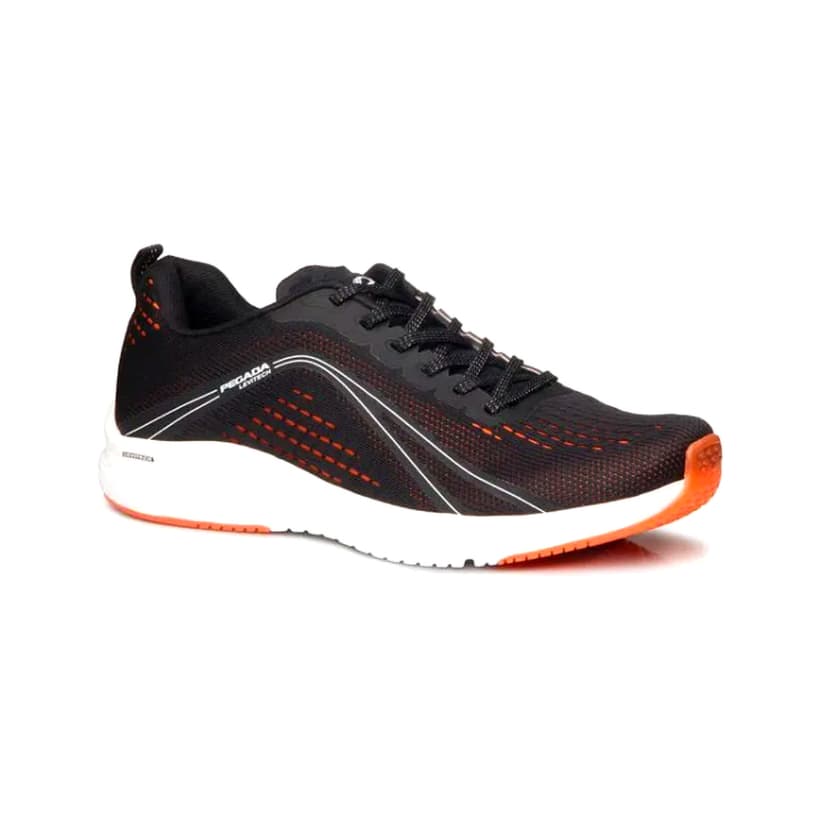 Tênis Esportivo Pegada Masculino Esportivo Levitech com Cadarço Leve e Confortável