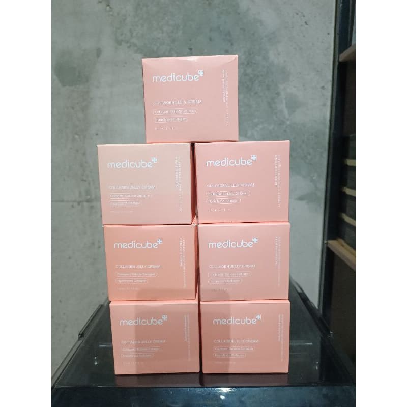 Medicube Collagen Jelly Cream Hidratante Facial Coreano Anti-idade Elasticidade Pele Glass Skin original pronta entrega