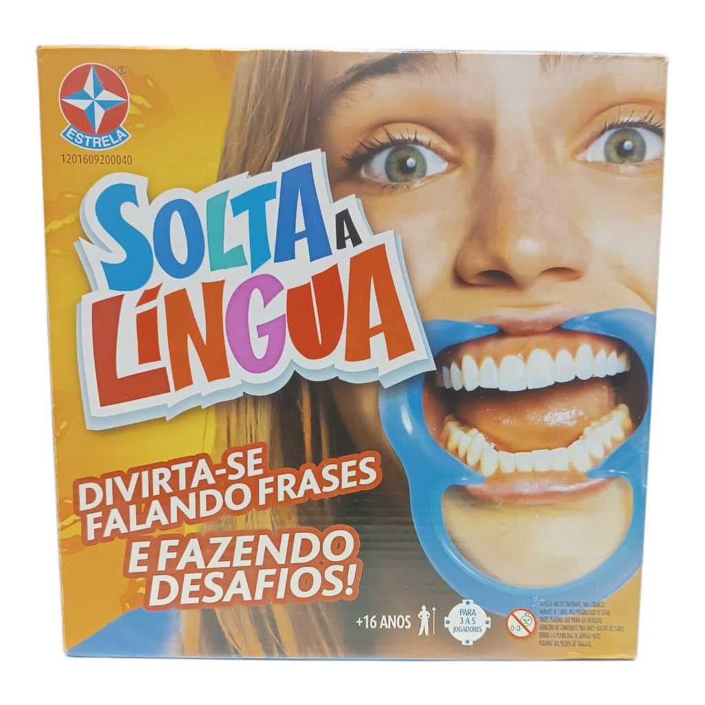 Jogo Solta A Língua Estrela Família Tabuleiro Antigo Ref 4 (Usado)