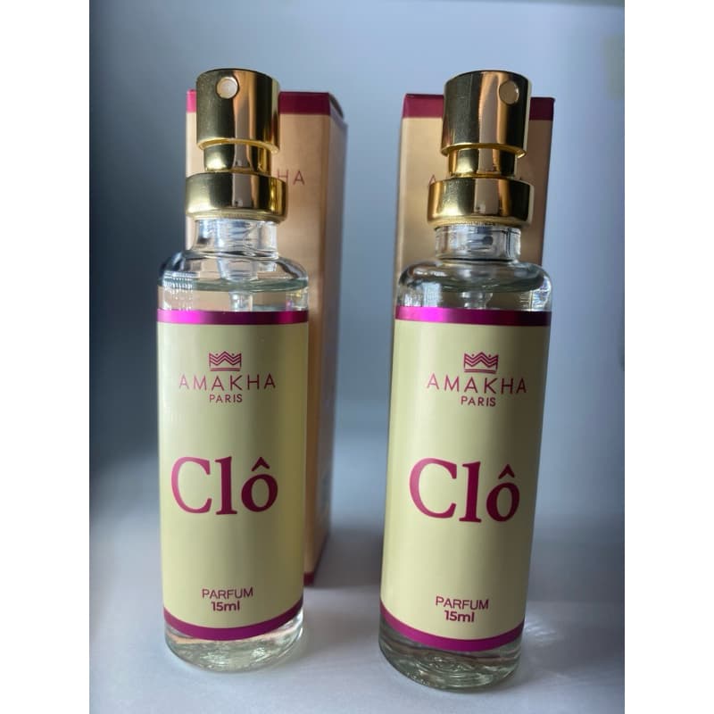 Kit 2 Perfumes Feminino Clo Amakha Paris 15ml | Alta Fixação | Inspirado em Importados